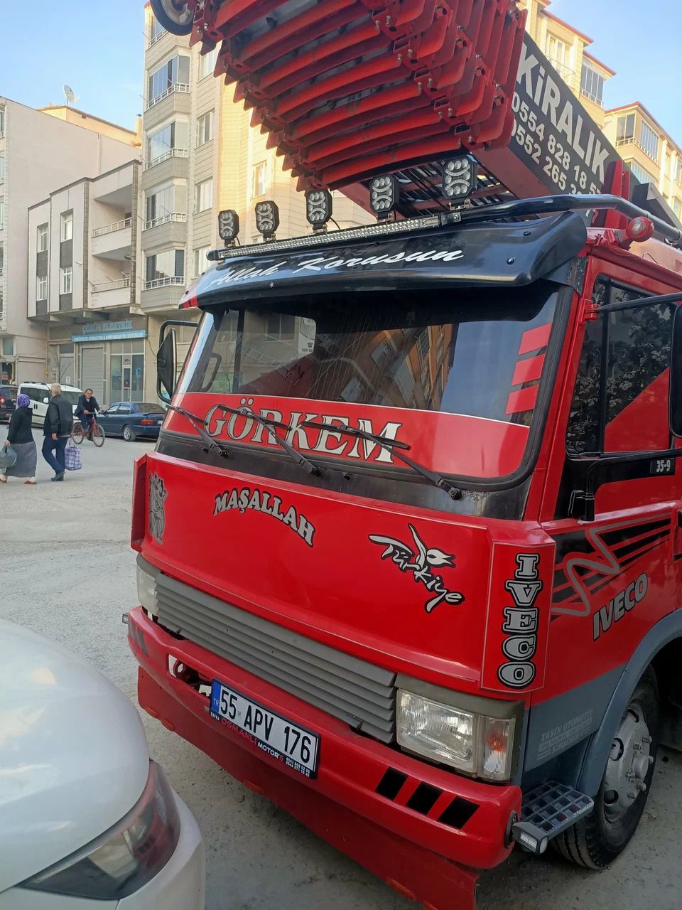 Bafra Görkem Nakliyat saha çalışması